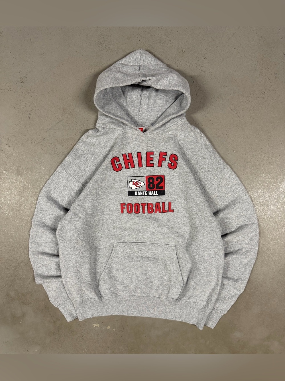 Vintage Y2K NFL Kansas City Chiefs Danté Hall Football Retro Sweatshirt Hoodie